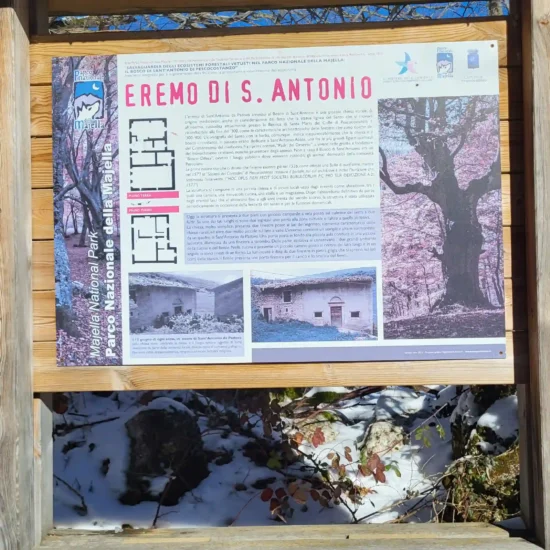 Ciaspolata al Bosco di Pescocostanzo (AQ) Visita all'Eremo e agli alberi monumentali