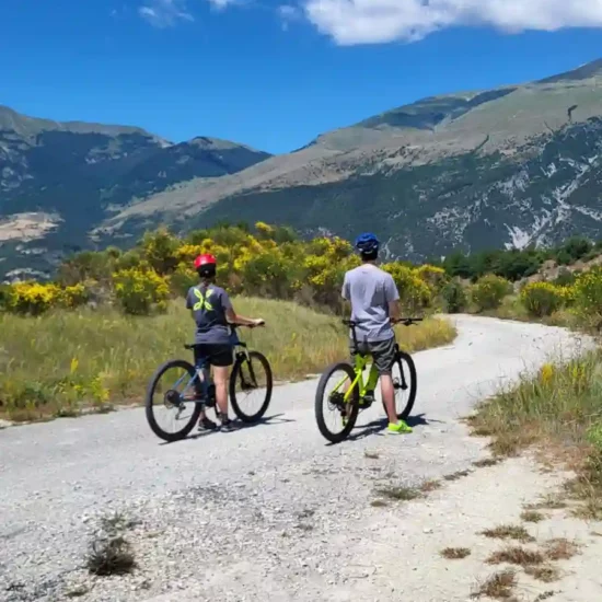 escursione in e-bike Abruzzo con partenza da Palena CH