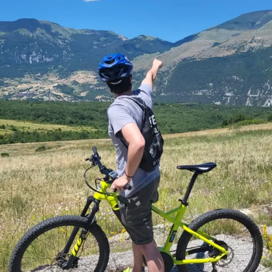 escursione in e-bike abruzzo