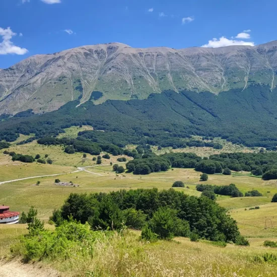 Passo San Leonardo nel comune di Pacentro in Abruzzo - escursione con Maiella escursioni